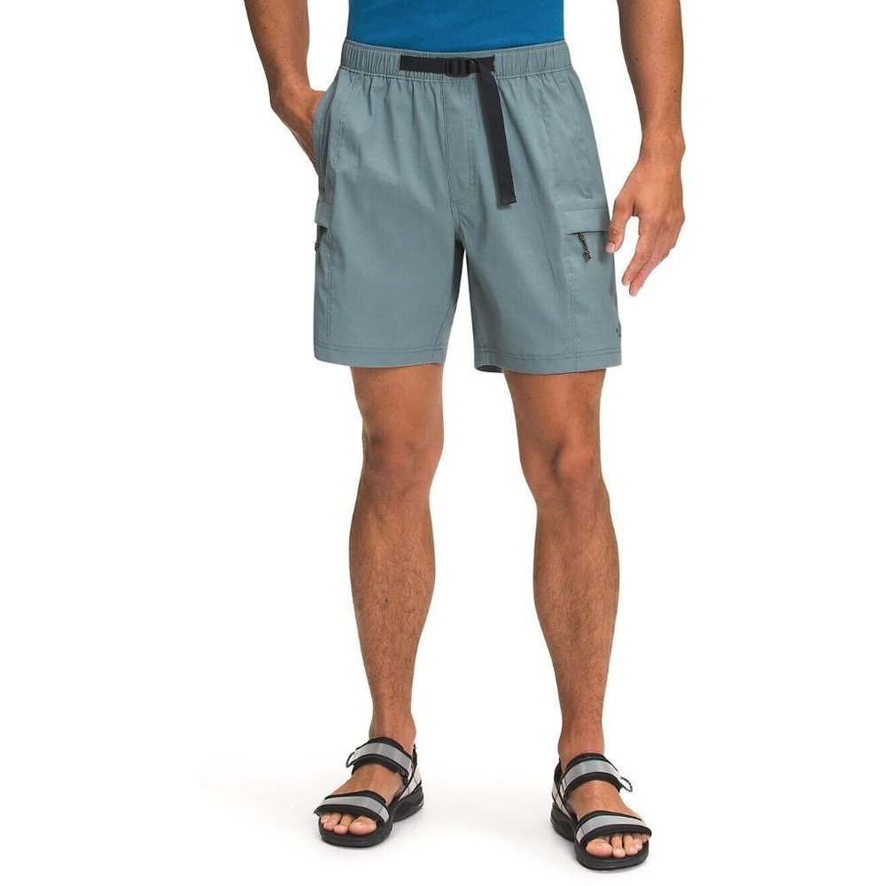 The North Face Class V 7" Belted Shorts Men's Gobin Blue